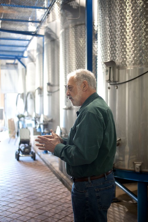 Montelle Winery owner and winemaker Tony Kooyumjian